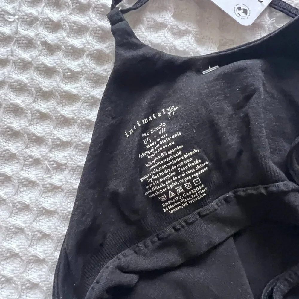 NWT Free People Clean Cut Seamless Bodysuit